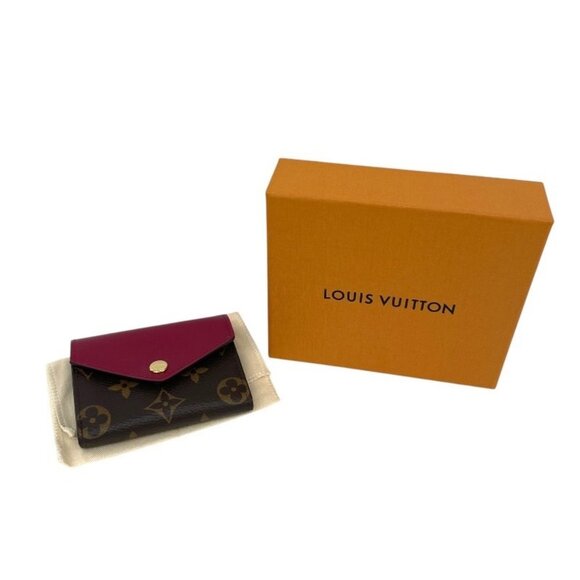 LOUIS VUITTON Pink Monogram Wallet - Picture 9 of 9